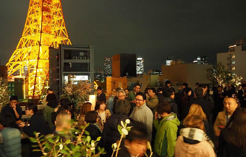 東麻布「THE WORKERS & CO」での入居者交流会の様子