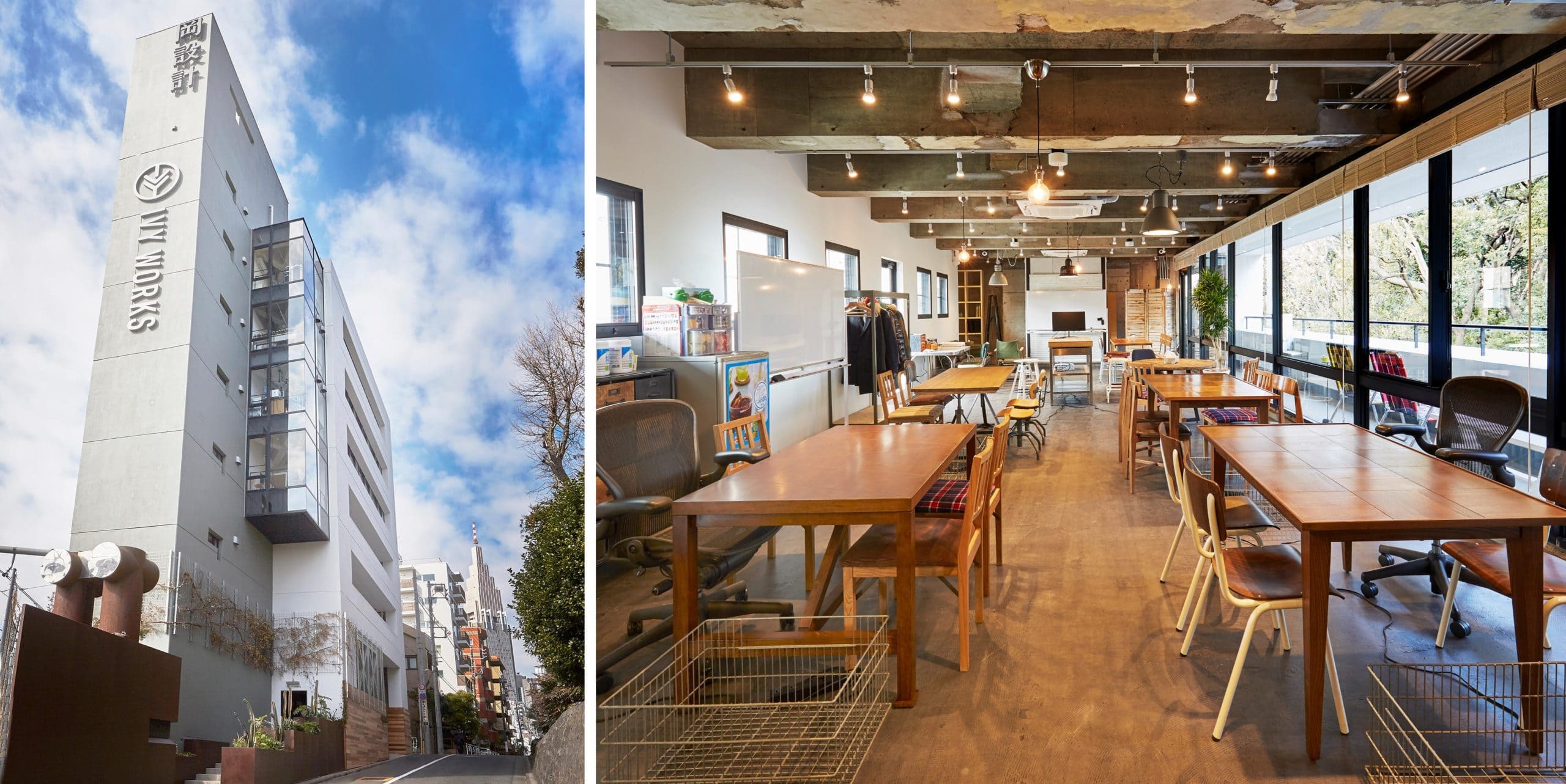 ▲IVY WORKS　築48年の建物を再利用