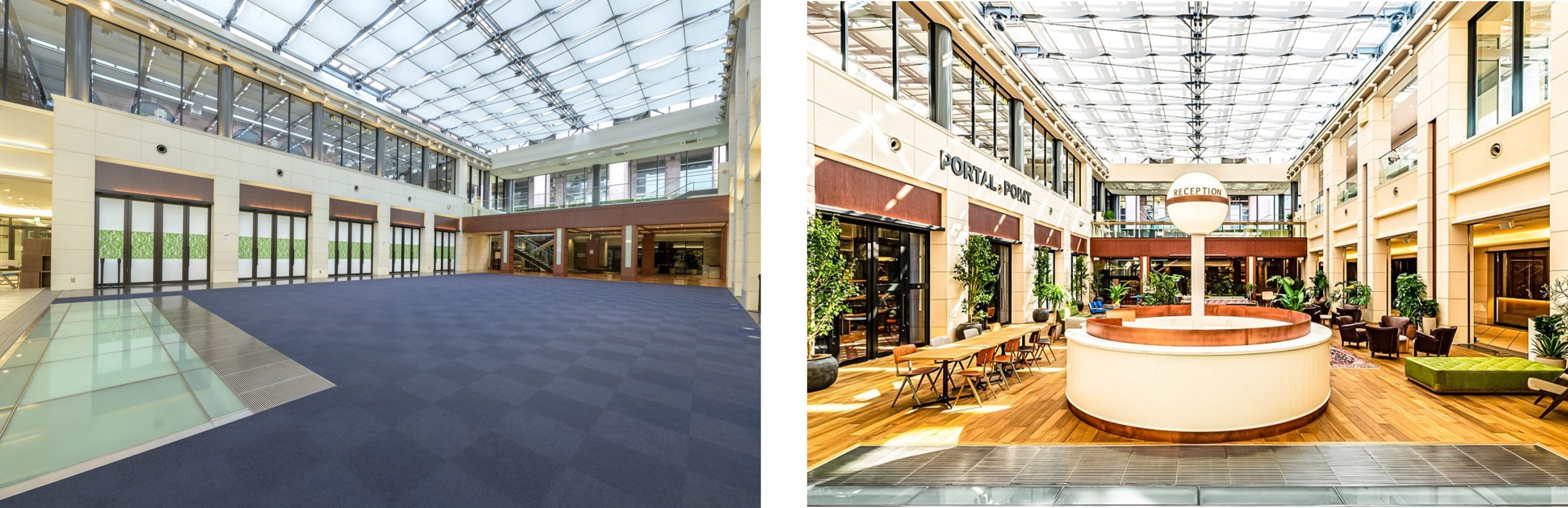 ▲COMMUNITY LOUNGE　Before/After