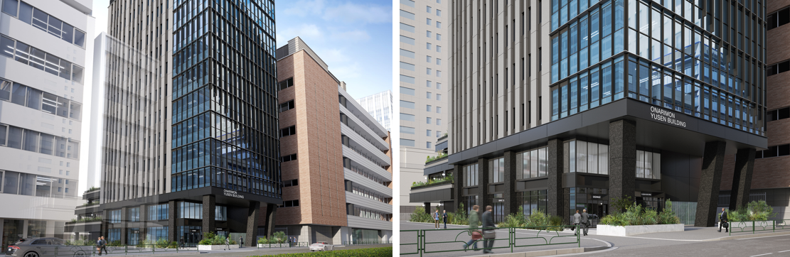 ▲ONARIMON YUSEN BLDG.外観イメージ